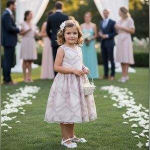 Pippa  & Julie 6X girls dress flower girl ,wedding  , church etc